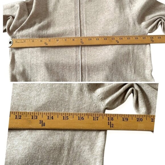 Brochu Walker Linen Blend Open Front Duster Cardigan,  Size XS - Picture 10 of 12